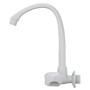 Imagen de CANILLA COCINA BLANCA PLASTICA ALTA DE PARED 1/2-3/4" ORBE